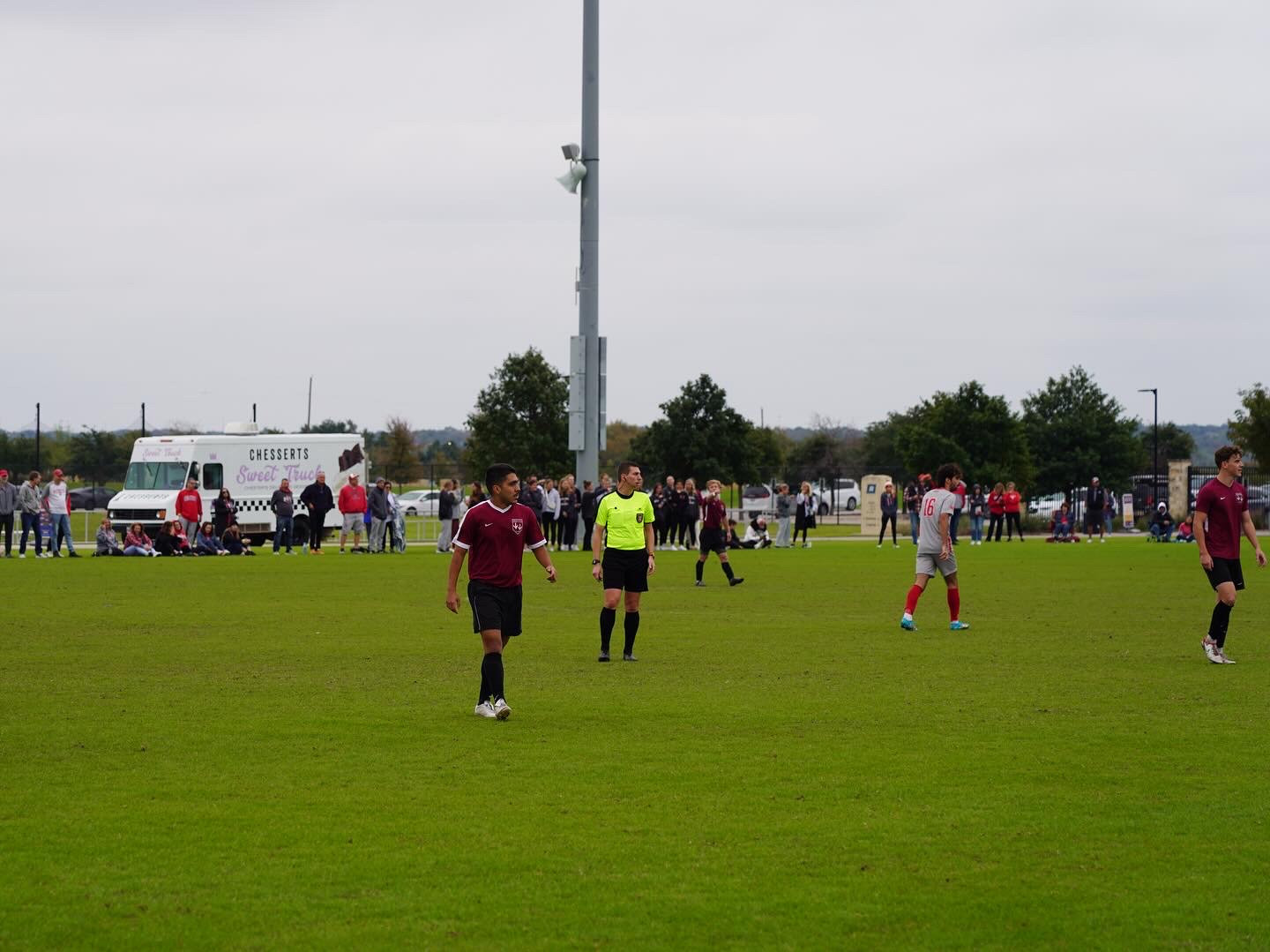 myself playing soccer