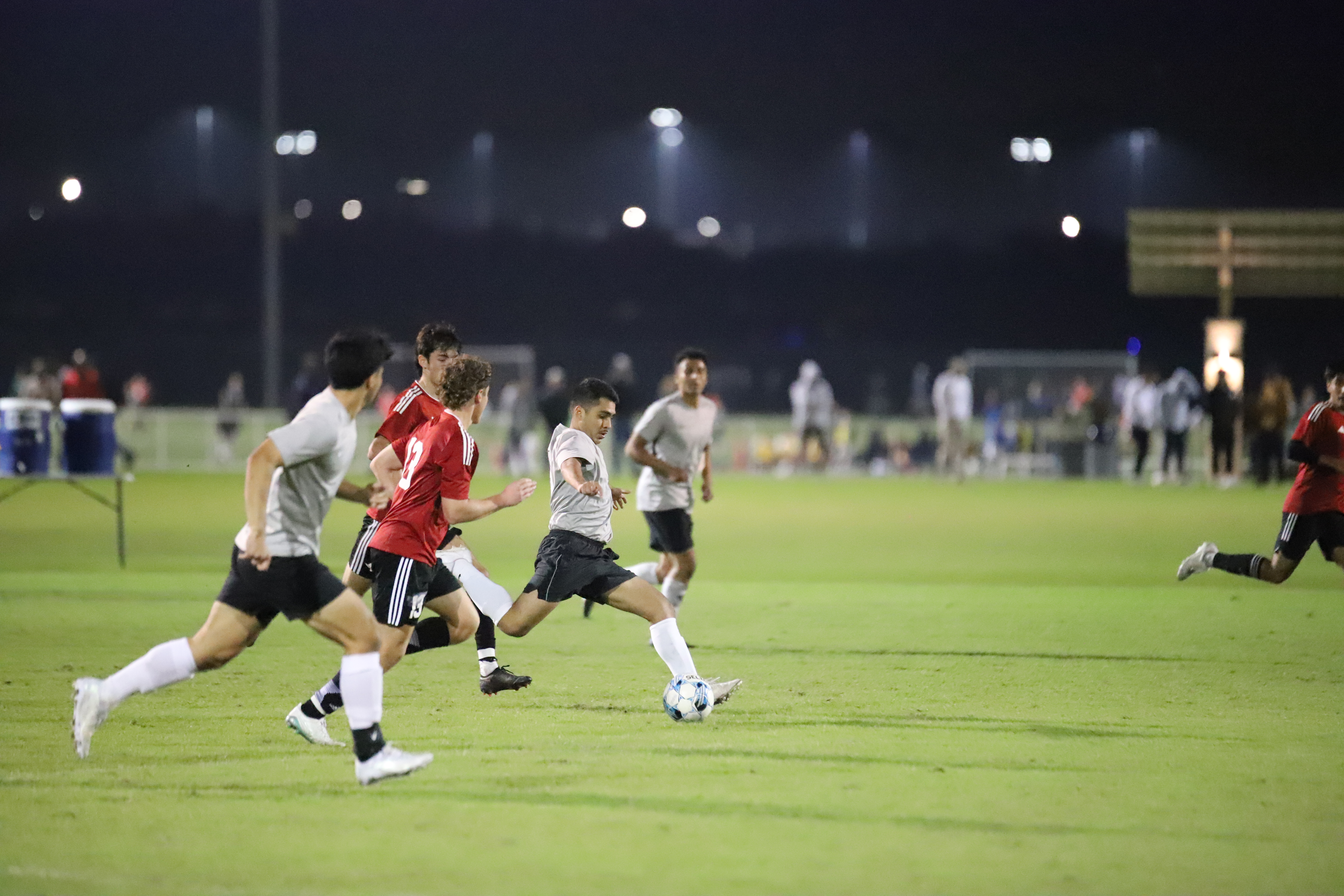 myself playing soccer